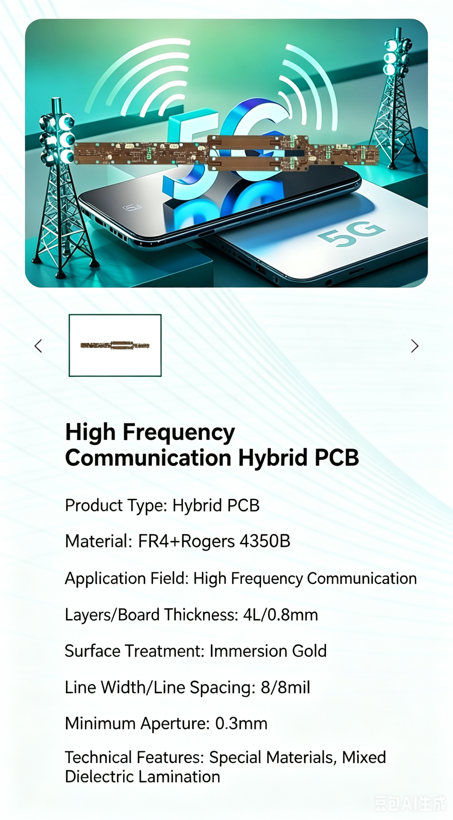 High Frequency PCB